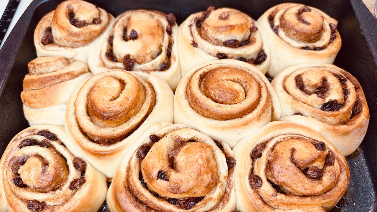 Roles de canela ♨️♨️ en máquina para pan 🥖 con muy pocos ingredientes ￼￼