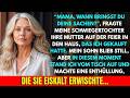 „Mama, wann bringst du deine Sachen?“ fragte meine Schwiegertochter auf der Feier