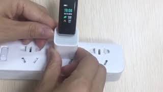 Charging And Remove The Strap Bingofit Fitness Tracker