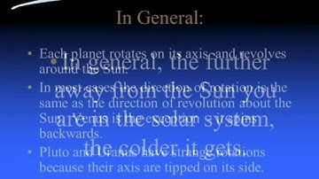 Survey of Astronomy: Lecture 8 - The Solar System