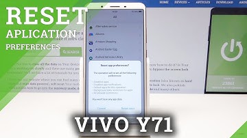 How to Reset App Preferences in VIVO Y71 - Restore Default Apps Settings