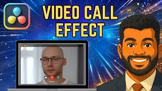 How to Add Video Call Effect in DaVinci Resolve (Beginner Tutorial)