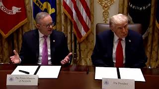 Trump, Australia's Albanese sign critical minerals agreement | REUTERS