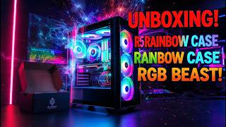 its the casing most wanted by gamers 1st player R5 Rainbow Gaming Case Unboxing #pc  #viral #gaming
