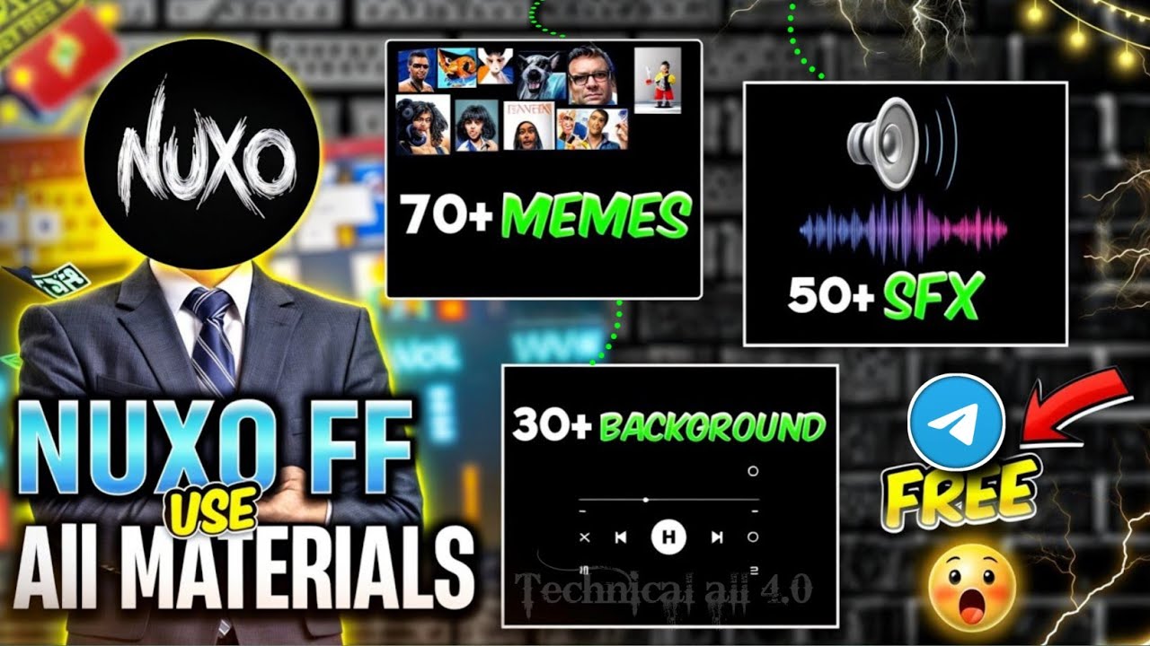 All funny gaming sound effects @nuxoff  Use All Materials & Sound effects Free🔥 ||SF ANKUR GAMING