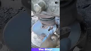 HOW Is This Steel Cut So PERFECTLY ROUND?! 😳⚙️ Satisfying Ring Cutting is NEXT LEVEL! #machine #cute