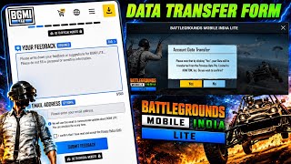 PUBG Mobile Lite to BGMI Lite Data Transfer Form | BGMI Lite Survey | BGMI Lite News screenshot 4
