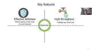 USENIX Security ’20 - NetWarden: Mitigating Network Covert Channels while Preserving Performance screenshot 1