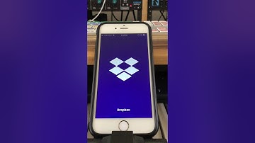 Finding Dropbox on the app store on iPhone - Music in Place - Michael Hatfield tutorials
