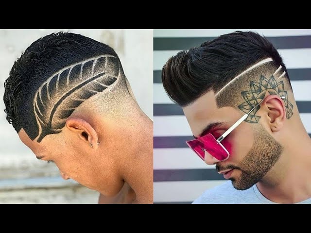 💈✂CORTE DE CABELO DEGRADE COM LISTRA 2020/ CORTES DE CABELO MASCULINO  DEGRADÊ COM LISTRA 2020 