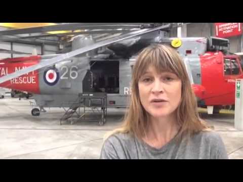 RNAS Culdrose Sea King Flypast