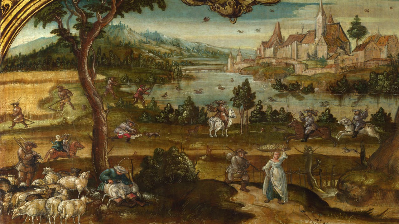 Gallery Paintings with Classical Music- Summer HD - YouTube