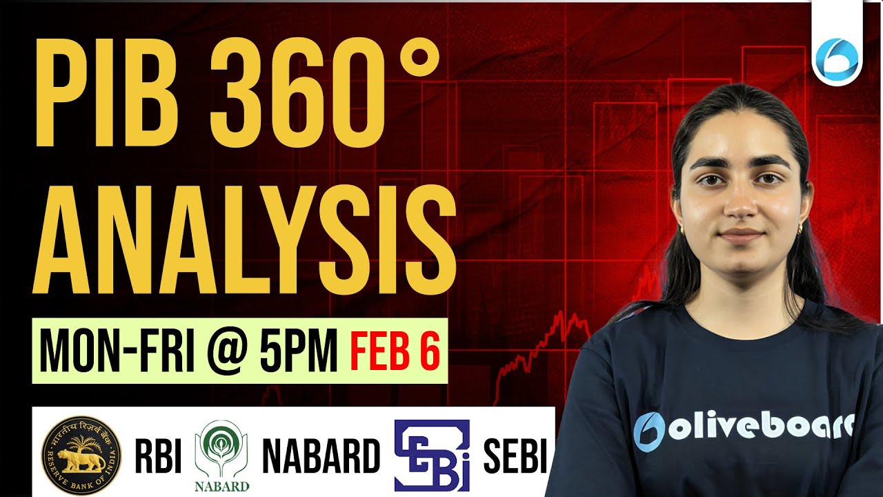 Daily PIB News Analysis | PIB Current Affairs | RBI Grade B | NABARD Grade A | SEBI Grade A