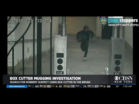 robbery spree nyc Box Cutter-Wielding Robber Wanted In The Bx
