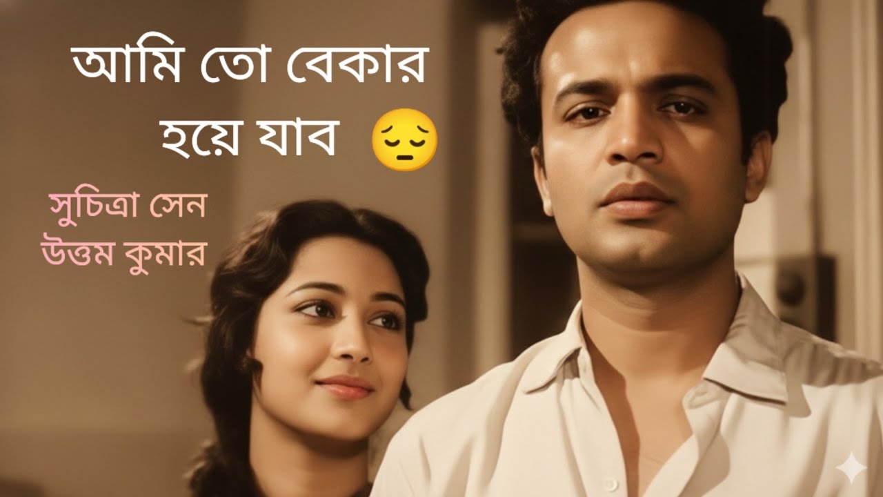 যখন প্রিয় মানুষটি দূরে যাওয়ার কথা বলে! উত্তম কুমার/ সুচিত্রা সেন 
