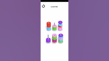 Hoop Stack Level 145 Walkthrough Solution Android/iOS