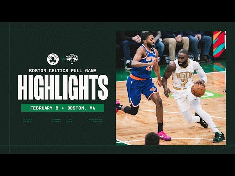 Boston Celtics fall to New York Knicks 111-89 at TD Garden | Extended Highlights