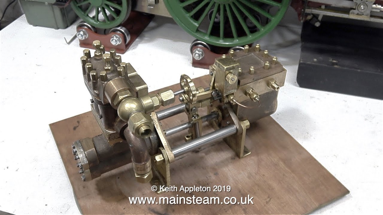 A HORIZONTAL SOUTHWORTH 12 INCH BOILER FEED PUMP - PART #1