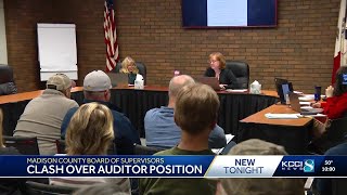 Madison County Board of Supervisors clash over auditor position