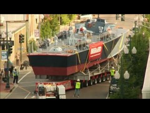 Restored PT boat travels through streets of New Orleans Hqdefault