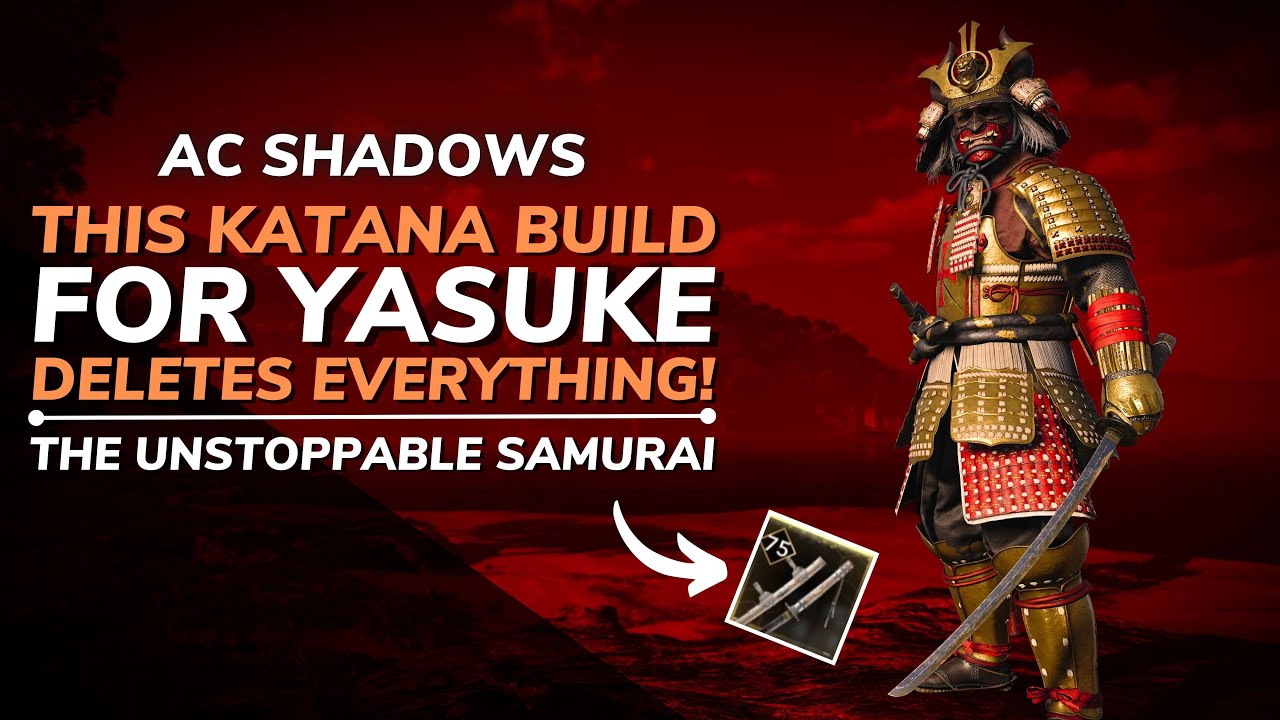 This Katana Build Deletes Everything – AC Shadows Yasuke Build