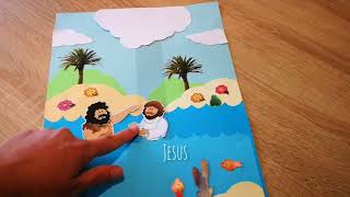 Baptism of Jesus - paper craft
