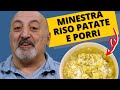 Minestra riso patate e porri