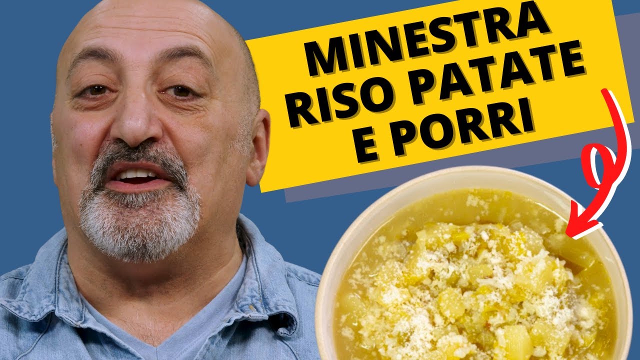 Minestra riso patate e porri