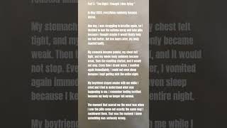 The night changed everything for me. #storytime #HospitalStory #EmptionalStory #healingjourney
