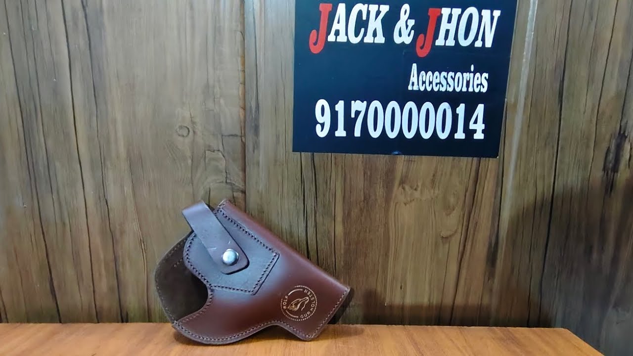 Rs 1000 / 32 Bore Revolver Cover/ Pour Leather