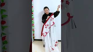 door curtain,Home double-thread double-opening lace embroiderydoor curtain#self-adhesivelilyclubbing