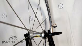 Mavic Ksyrium Elite Wheelset, 700c, Tubeless, Clincher, Shimano 8-10 Freehub, Bladed, Silver