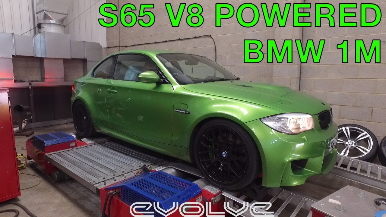 Evolve BMW E82 1M S65 V8 dyno - YouTube