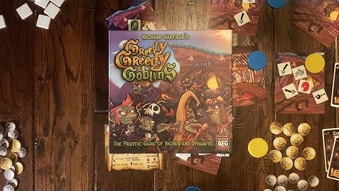 Greedy Greedy Goblins Board Game (2016)