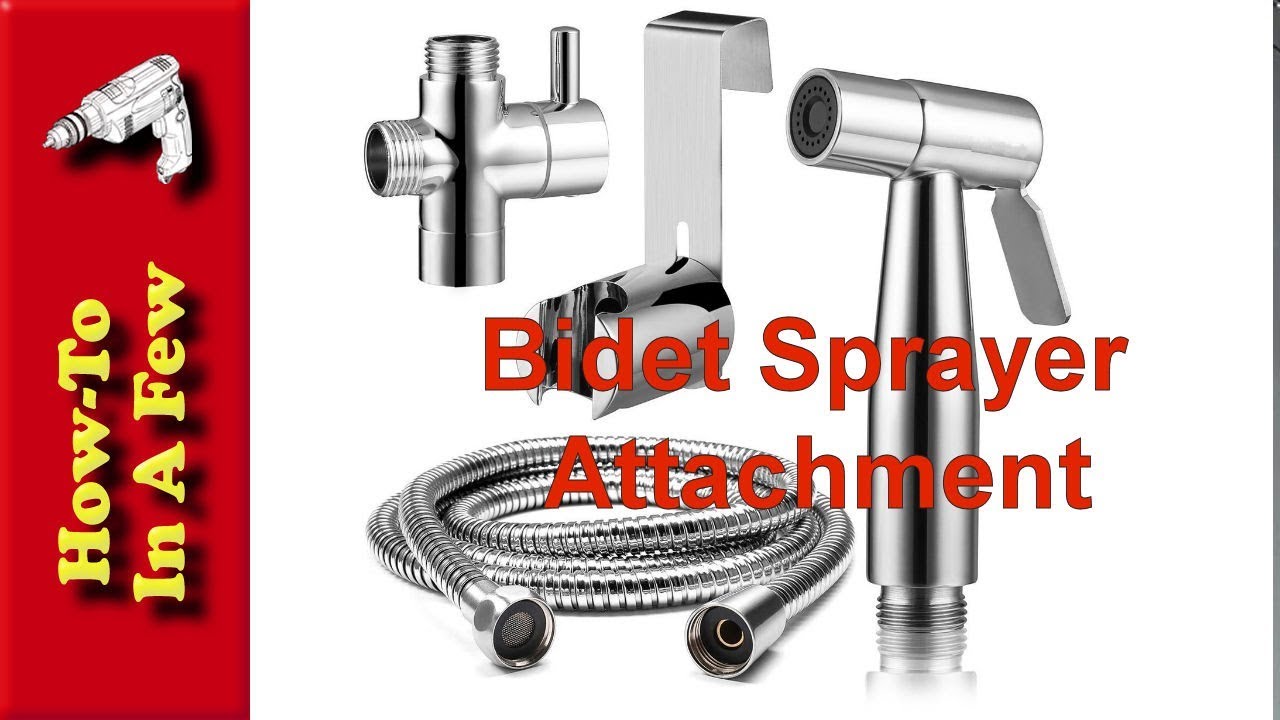 How To Add A Bidet Sprayer Nozzle To Your Existing Plumbing Youtube