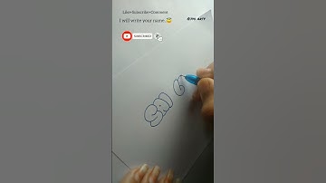 How to write SAI LAKSHMI in bubble letters #shorts #tutorial #fyp