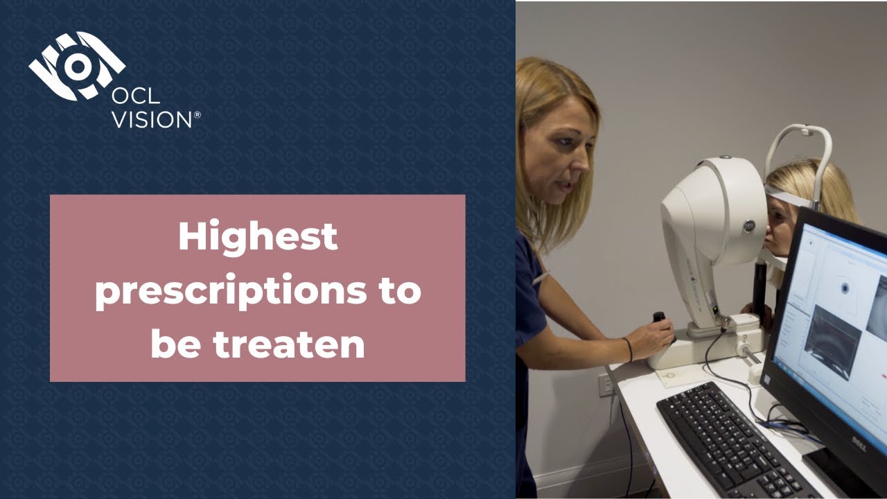 What are the highest prescriptions you can treat with laser eye surgery?