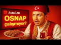 (TR) AutoCAD Osnap çalışmıyor mu? 😱 Adım adım çözüm rehberi burada! 🔧