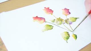 Beginners Step by Step  'Trio of Roses' to enjoy!