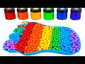 تعليم الألوان للأطفال أغنية باللغة الإنجليزية مع الدب و الكرات الملونة #color_song