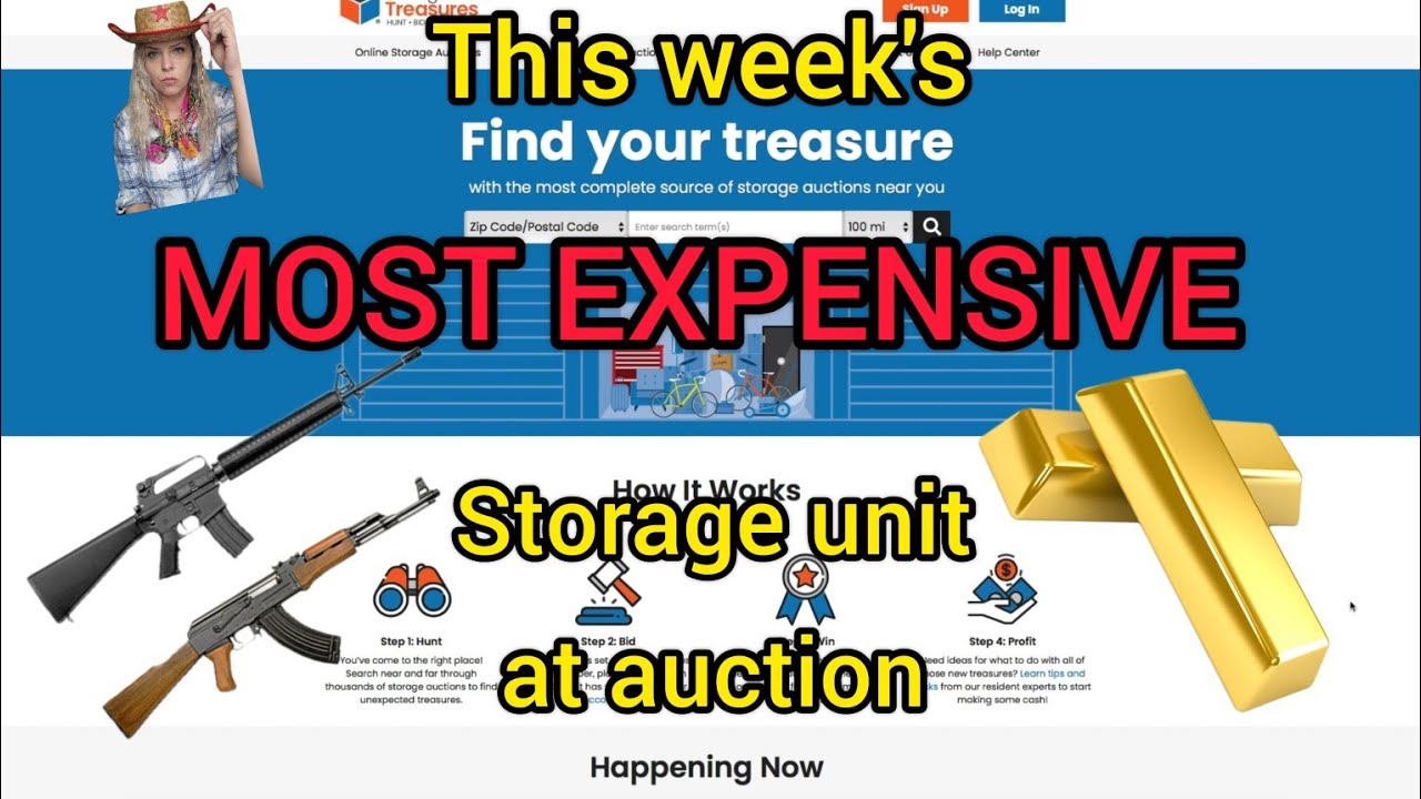 Ep 14. Guns? Coins? Prada? This week's MOST expensive storage unit at