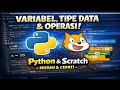Mengenal Variabel, Tipe Data, dan Operasi di Python &amp; Scratch
