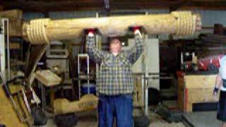 Ryan King- 200lb Log Press