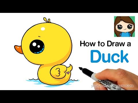 Video: How To Draw Ducks