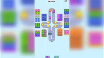 Color Cube Match level 18 gameplay walkthrough solution 
