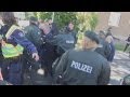 Hausbesetzung mit Auseinandersetzungen in Köln-Ossendorf am 03.05.2014 + O-Ton Polizei