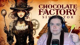 Открыла шоколадную фабрику. Chocolate Factory Simulator часть 1