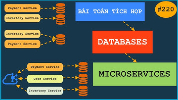 Trong kiến trúc Microservices: Bài toán tích hợp nhiều databases được xử lý thế nào?