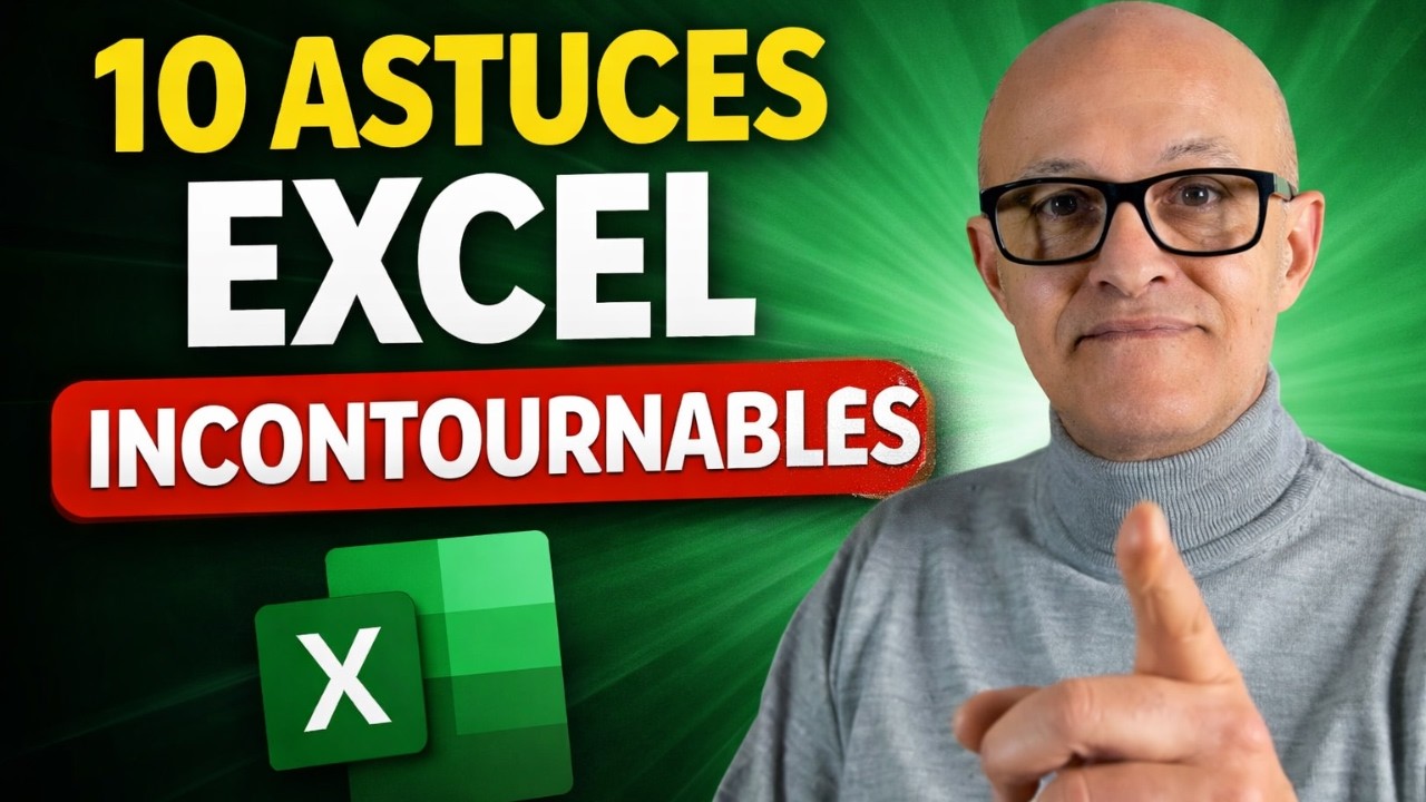 Top 10 Astuces Excel pour Aller 3x Plus Vite ! 🔎