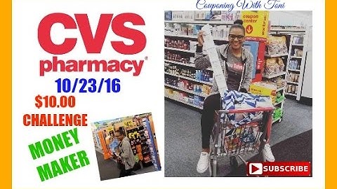 $10 Challenge Turns Into BIG MONEY MAKER | CVS 10/23/16